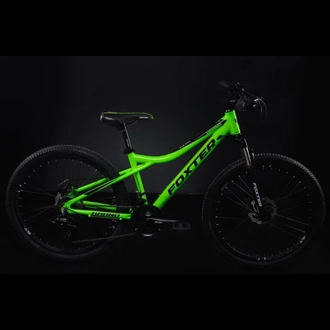 Велосипед горный FOXTER Grand 26" 2024 Зеленый